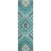 Dalyn Portico PO5 Teal Machine Washable Area Rug Runner Main Image