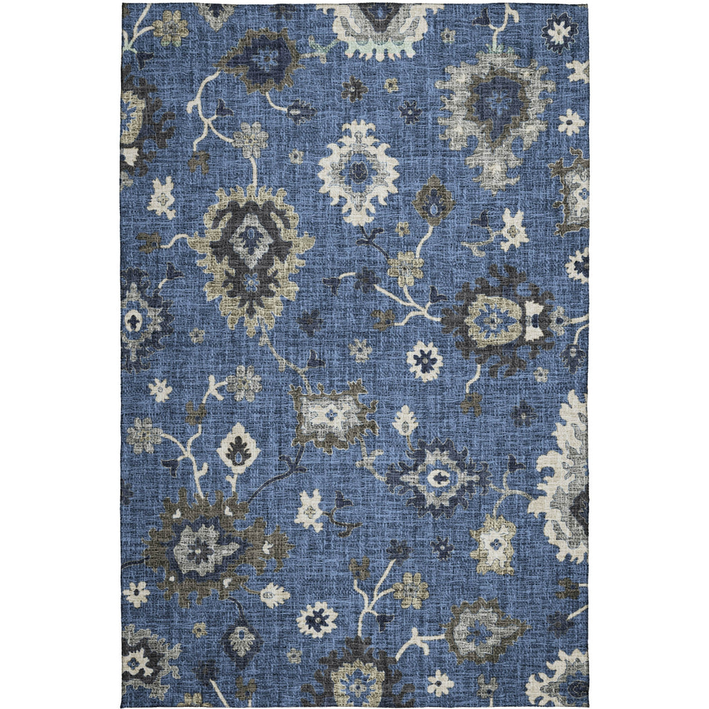 Dalyn Portico PO6 Blue Machine Washable Area Rug main image