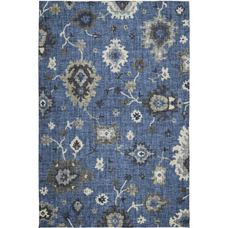 Dalyn Portico PO6 Blue Machine Washable Area Rug main image