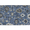 Dalyn Portico PO6 Blue Machine Washable Area Rug Scatter Main Image