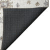 Dalyn Portico PO6 Ivory Machine Washable Area Rug Backing Image