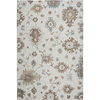 Dalyn Portico PO6 Ivory Machine Washable Area Rug main image