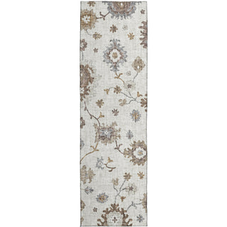 Dalyn Portico PO6 Ivory Machine Washable Area Rug Runner Main Image