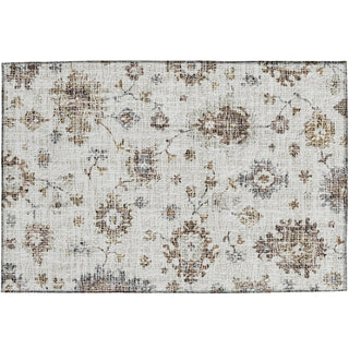 Dalyn Portico PO6 Ivory Machine Washable Area Rug Scatter Main Image
