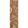 Dalyn Portico PO6 Paprika Machine Washable Area Rug Runner Main Image