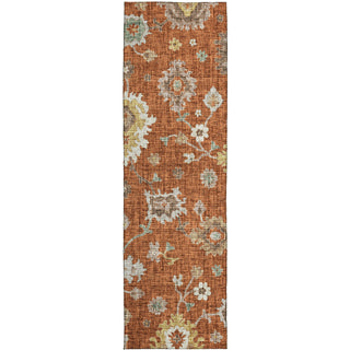 Dalyn Portico PO6 Paprika Machine Washable Area Rug Runner Main Image