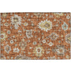 Dalyn Portico PO6 Paprika Machine Washable Area Rug Scatter Main Image