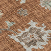 Dalyn Portico PO6 Paprika Machine Washable Area Rug Swatch Image