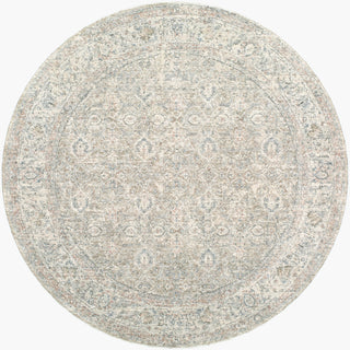 Livabliss Poetry POI-2307 Cream Area Rug Round