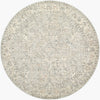 Livabliss Poetry POI-2309 Slate Area Rug Round