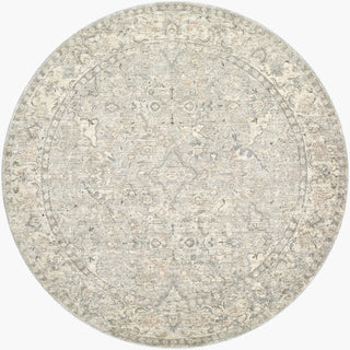 Livabliss Poetry POI-2309 Slate Area Rug Round