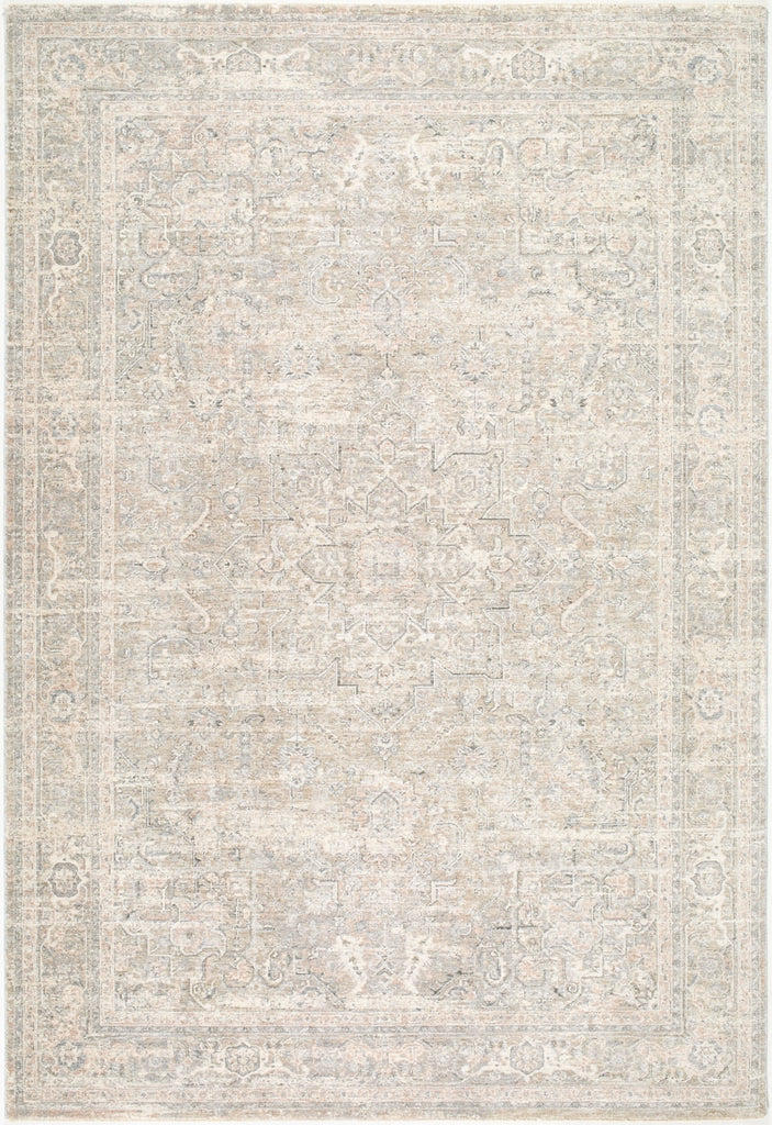 Livabliss Poetry POI-2312-Light Taupe-Soft Gray-Cream Area Rug main image
