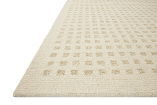 Chris Loves Julia x Loloi Polly POL-01 Ivory / Natural Area Rug Corner Image