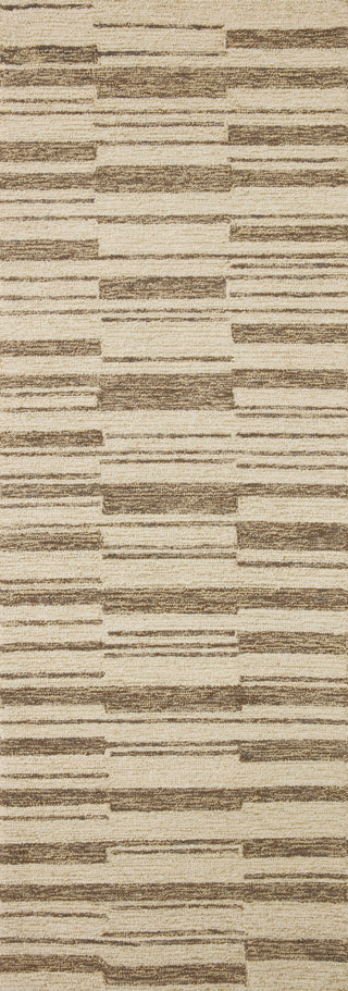 Chris Loves Julia x Loloi Polly POL-04 Beige / Tobacco Area Rug Runner Image