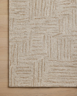 Polly POL-08 Smoke/Sand Area Rug by Chris Loves Julia x Loloi