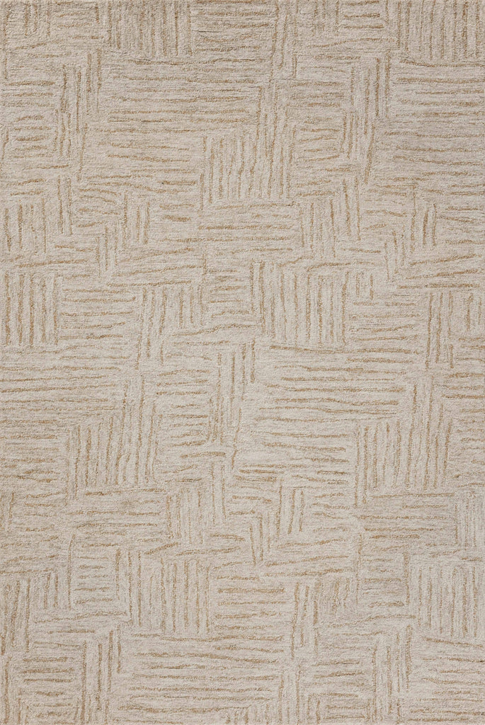 Polly POL-08 Smoke/Sand Area Rug by Chris Loves Julia x Loloi