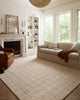 Polly POL-10 Khaki/Sand Area Rug by Chris Loves Julia x Loloi Lifestyle Image Feature