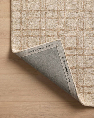 Polly POL-10 Khaki/Sand Area Rug by Chris Loves Julia x Loloi