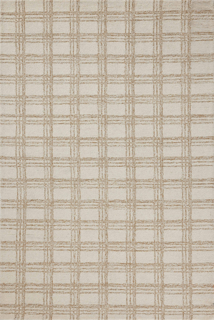 Polly POL-12 Cream/Sand Area Rug by Chris Loves Julia x Loloi