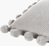 Surya Pomtastic POM-003 Light Gray Corner Shot
