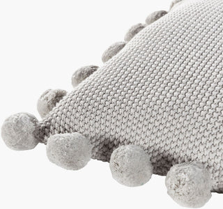 Surya Pomtastic POM-003 Light Gray Corner Shot