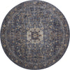 Loloi Porcia PB-01 Blue/Blue Area Rug Lifestyle Image Feature