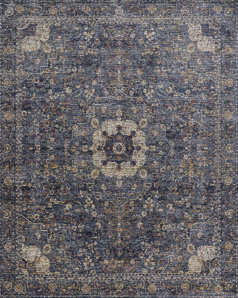 Loloi Porcia PB-01 Blue/Blue Area Rug main image