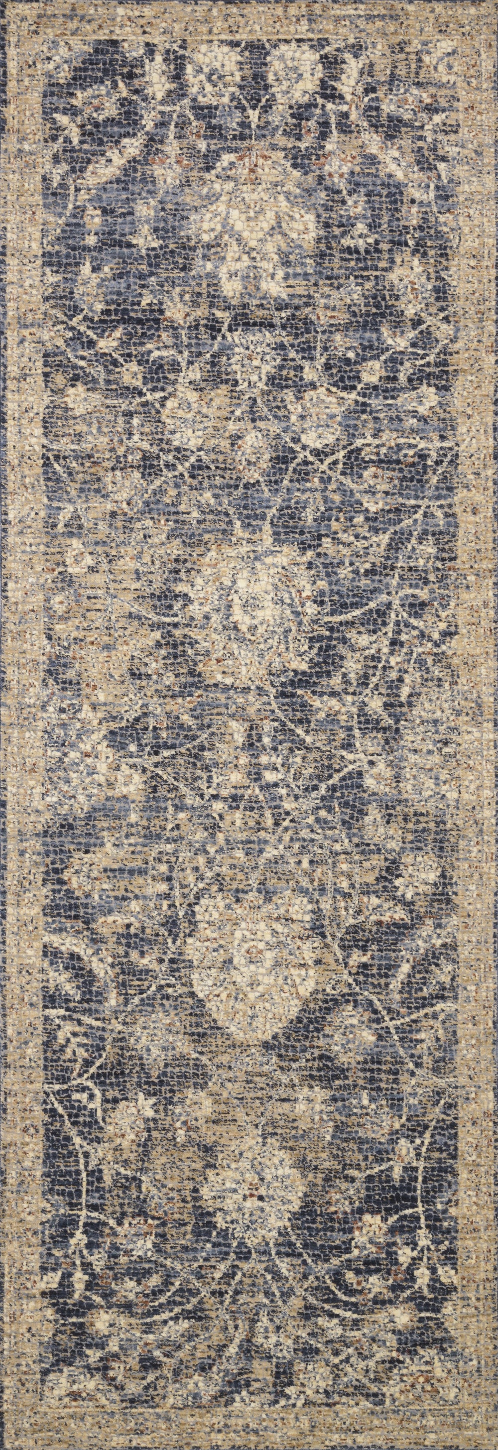 Loloi Porcia PB-06 Blue/Beige Area Rug Lifestyle Image Feature