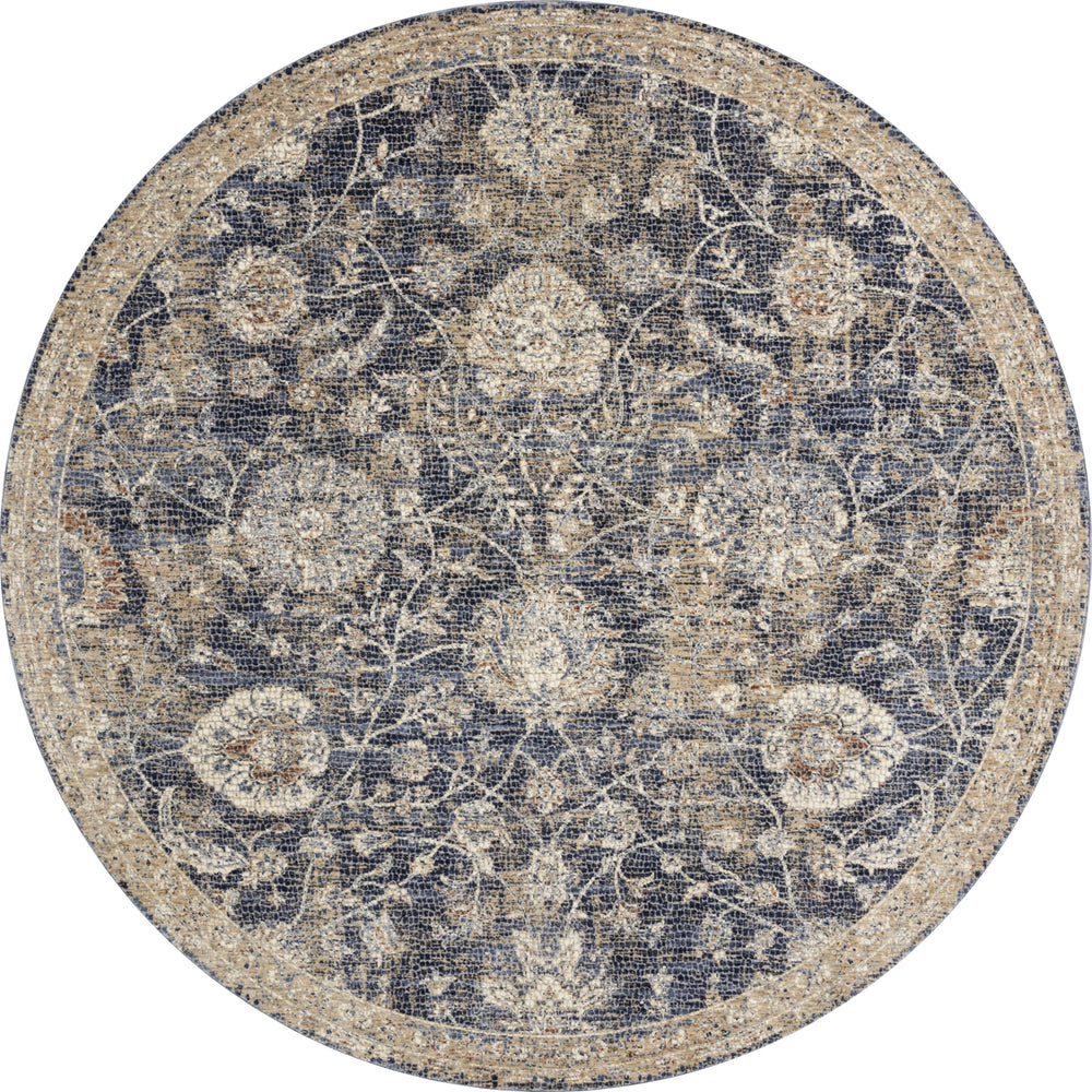 Loloi Porcia PB-06 Blue/Beige Area Rug Lifestyle Image Feature