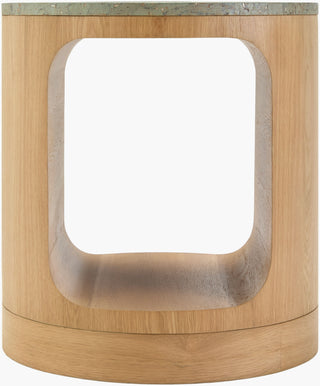 Surya Poros PORS-002 Green / Brown Furniture Angle