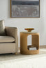 Surya Poros PORS-002 Green / Brown Furniture Style Shot