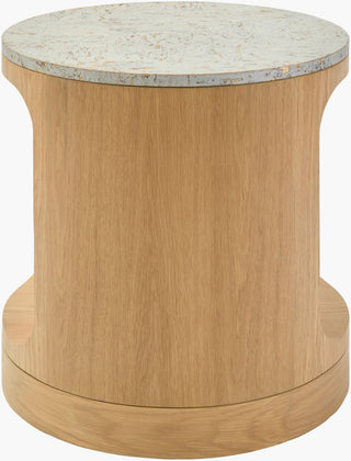 Surya Poros PORS-003 Silver Gray / Brown Furniture Main Image