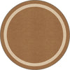 Joy Carpets Kid Essentials Portrait Mocha Area Rug