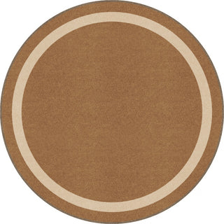 Joy Carpets Kid Essentials Portrait Mocha Area Rug