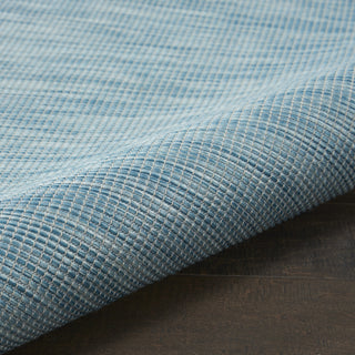 Nourison Positano POS01 Aqua Area Rug Detail Image