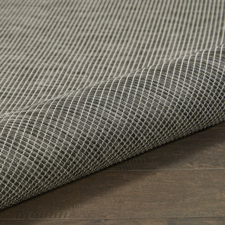 Nourison Positano POS01 Charcoal Area Rug Detail Image