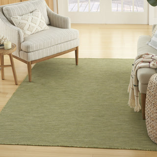 Nourison Positano POS01 Green Area Rug Corner Image