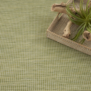 Nourison Positano POS01 Green Area Rug Texture Image