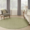 Nourison Positano POS01 Green Area Rug Swatch Image