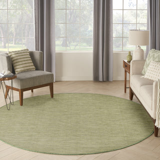 Nourison Positano POS01 Green Area Rug Swatch Image