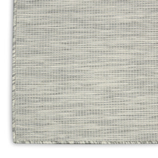 Nourison Positano POS01 Lt Grey Area Rug Corner Image