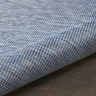 Nourison Positano POS01 Navy Blue Area Rug Detail Image