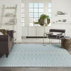 Nourison Positano POS02 Aqua Area Rug Swatch Image