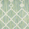Nourison Positano POS02 Blue Green Area Rug Corner Image