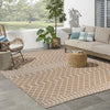 Nourison Positano POS02 Jute Area Rug Corner Image