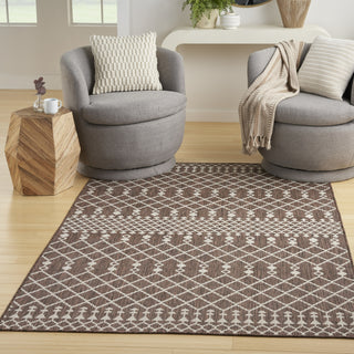 Nourison Positano POS02 Natural Area Rug Corner Image