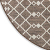 Nourison Positano POS02 Natural Area Rug Corner Image