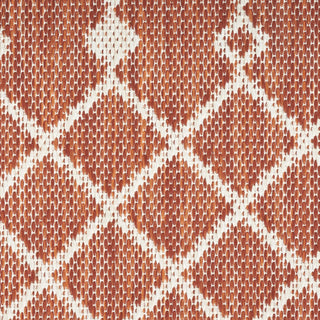 Nourison Positano POS02 Terracotta Area Rug Corner Image