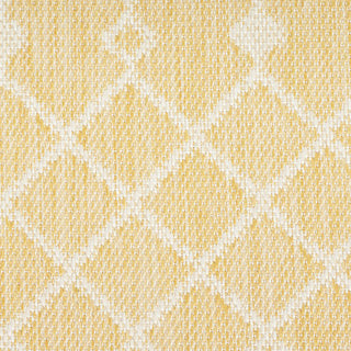 Nourison Positano POS02 Yellow Area Rug Corner Image