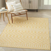 Nourison Positano POS02 Yellow Area Rug Corner Image